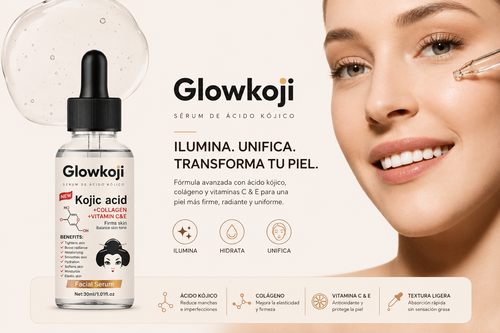 Glowkoji Sérum Ácido Kójico — Reduce Manchas y Unifica el Tono
